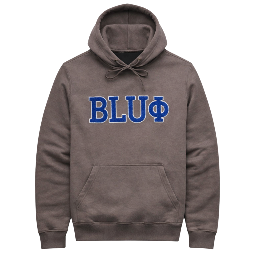 BLUΦ Chenille Hoodie (Charcoal)