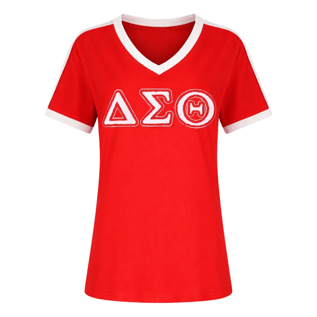 Delta Chenille ringer t-shirt