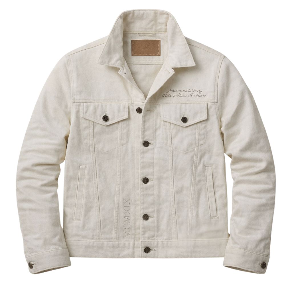 Kappa Alpha Psi Coat of Arms Tonal Denim Jacket