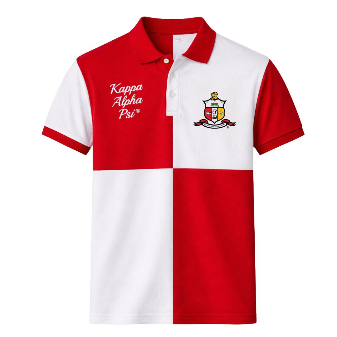 Color Block Kappa Polo