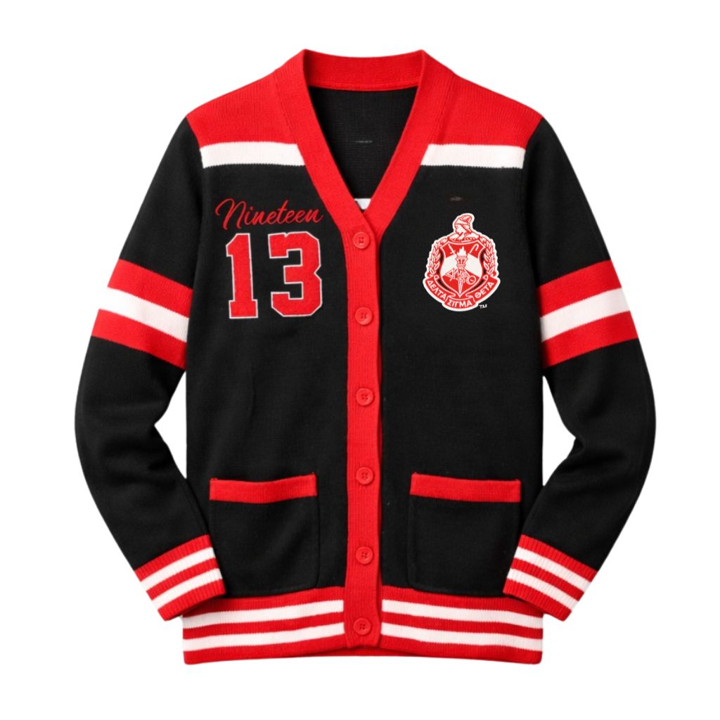 DST Wool Sweater Cardigan Black