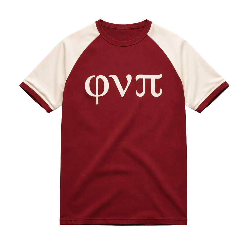 Phi Nu Pi Krimson Premium Raglan T-Shirt