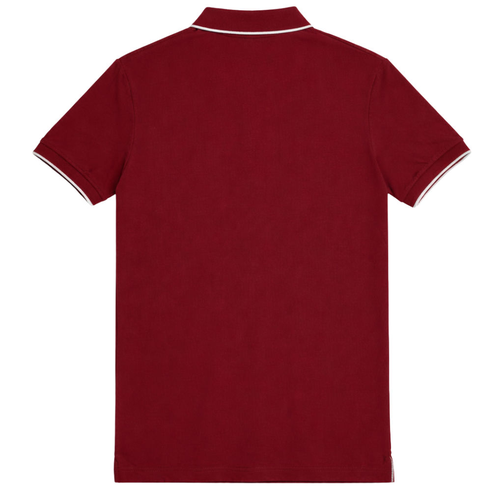 Kappa Alpha Psi Greek Letter DriFit Polo Shirt (Cream/Krimson)