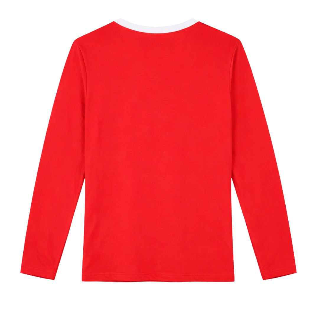 DST Long Sleeve Tee Red 1913
