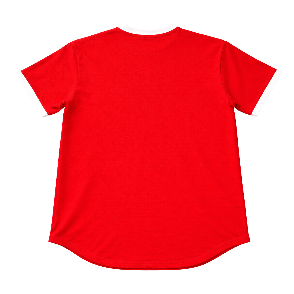 Kappa Red Premium Henley Shirt
