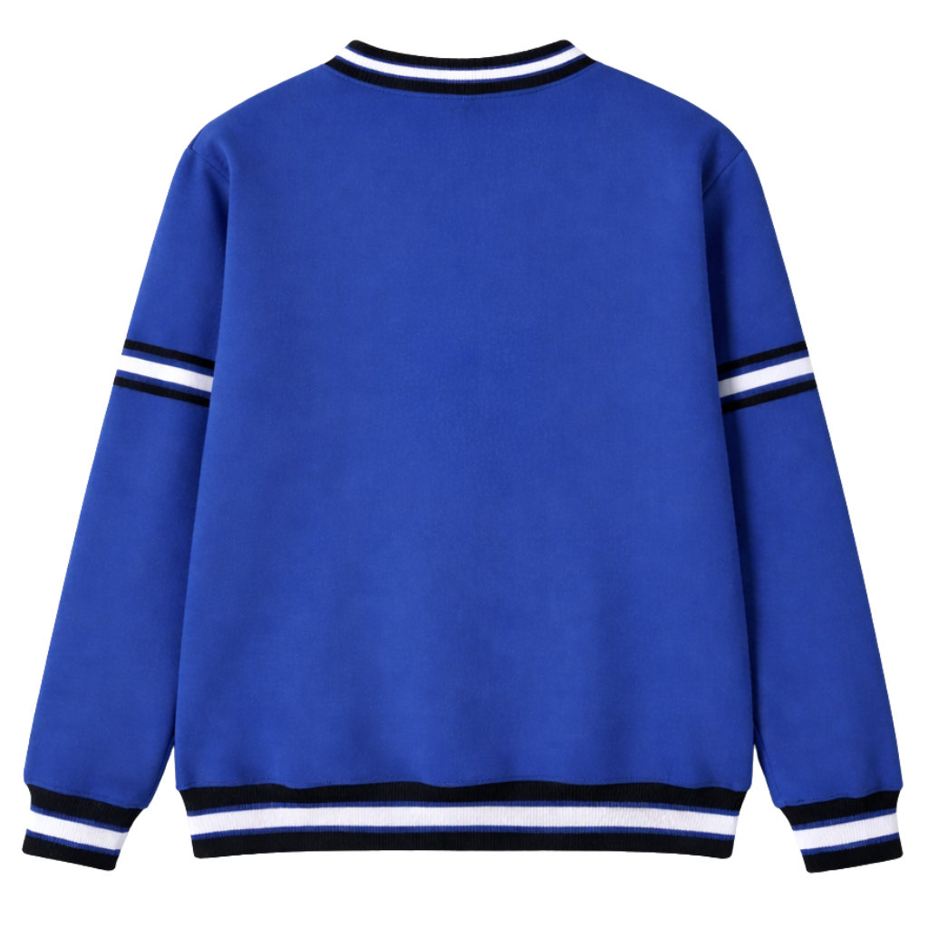 Phi Beta Sigma Blue Crest Chenille Crewneck sweatshirt