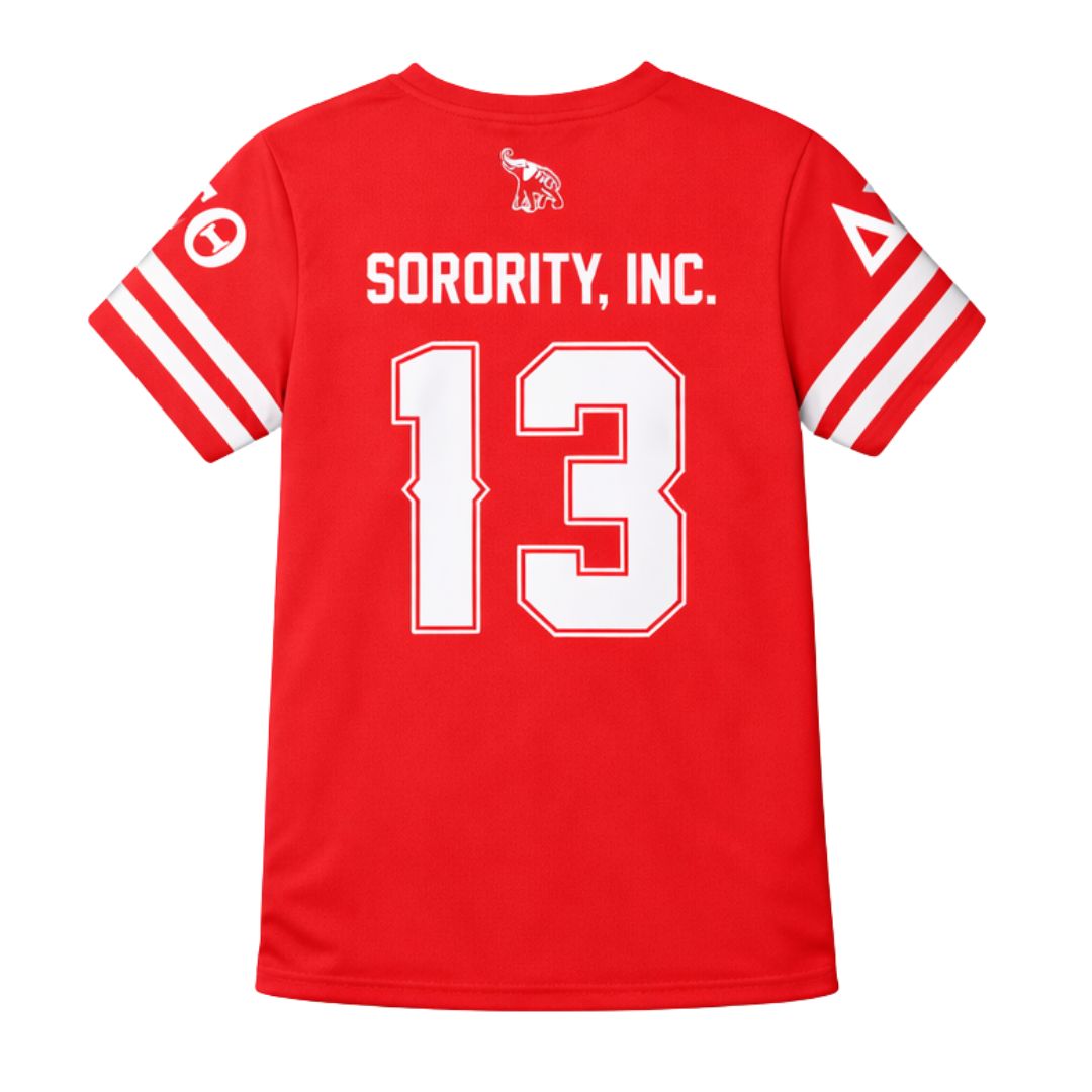 DST Football Jersey Tee Red