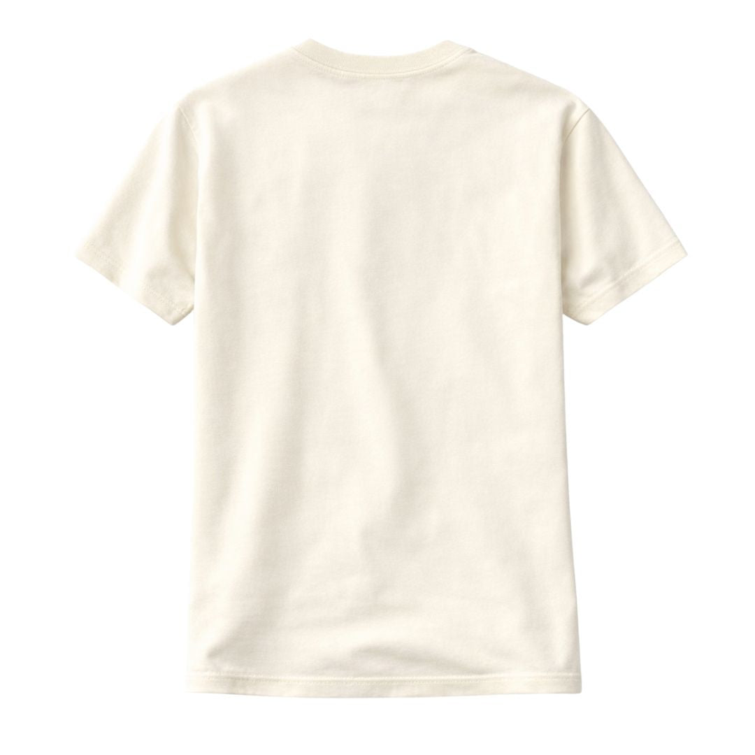 Solid KAΨ Chenille Cream Tee