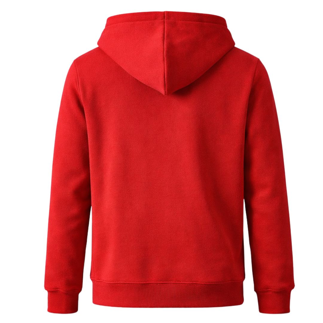 Kappa Red Chenille Crest Premium Hoodie