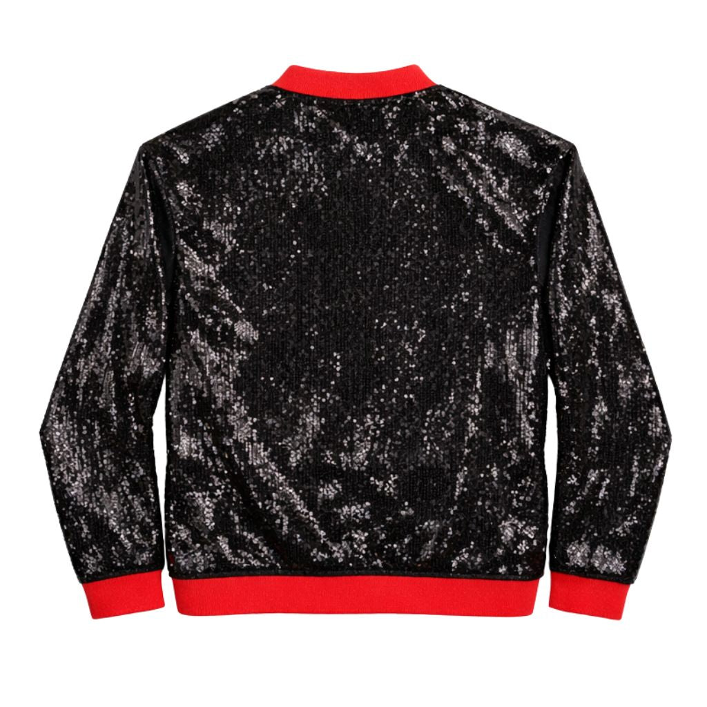 DST Sequin Jacket Black