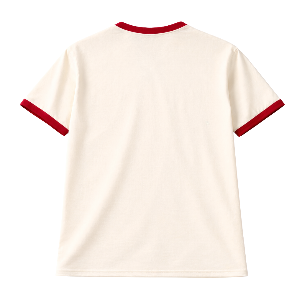 Kappa Kream Premium Chenille Letter Ringer T-Shirt