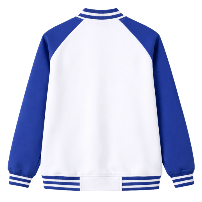 Phi Beta Sigma White Varsity Fleece Jacket
