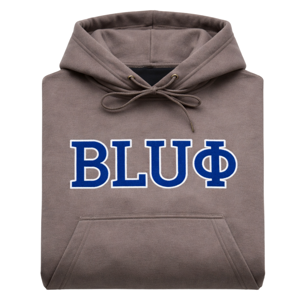 BLUΦ Chenille Hoodie (Charcoal)