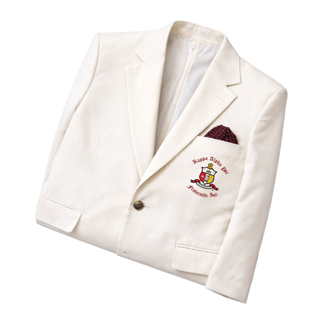 Kappa Alpha Psi Official Cream 50 Year Member Blazer (2-Button)