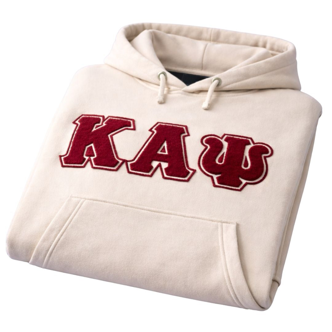 Kappa Kream Chenille Hoodie