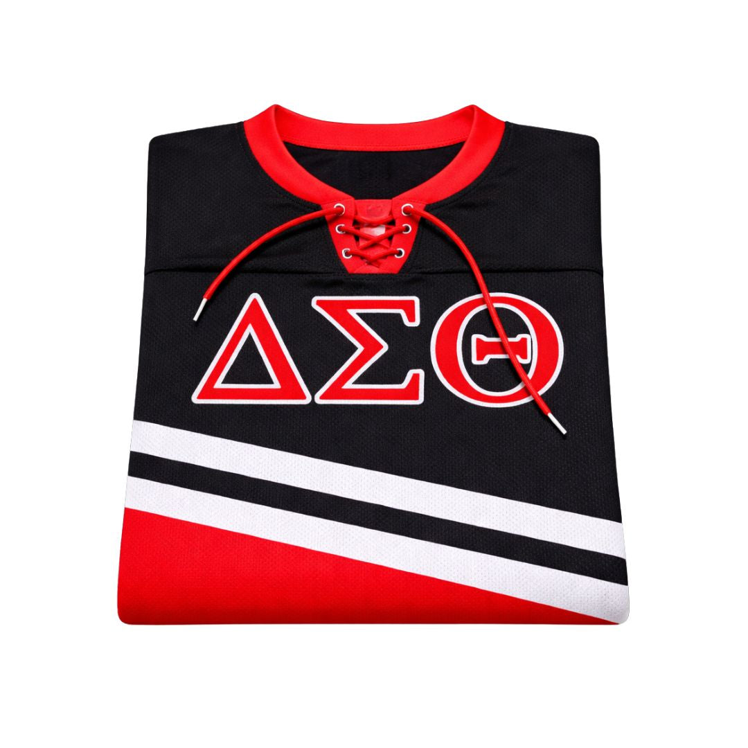 Delta Black Hockey Jersey