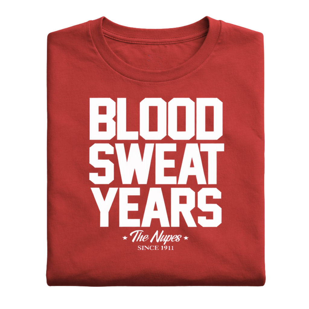 Kappa Alpha Psi Blood Sweat Years Tee