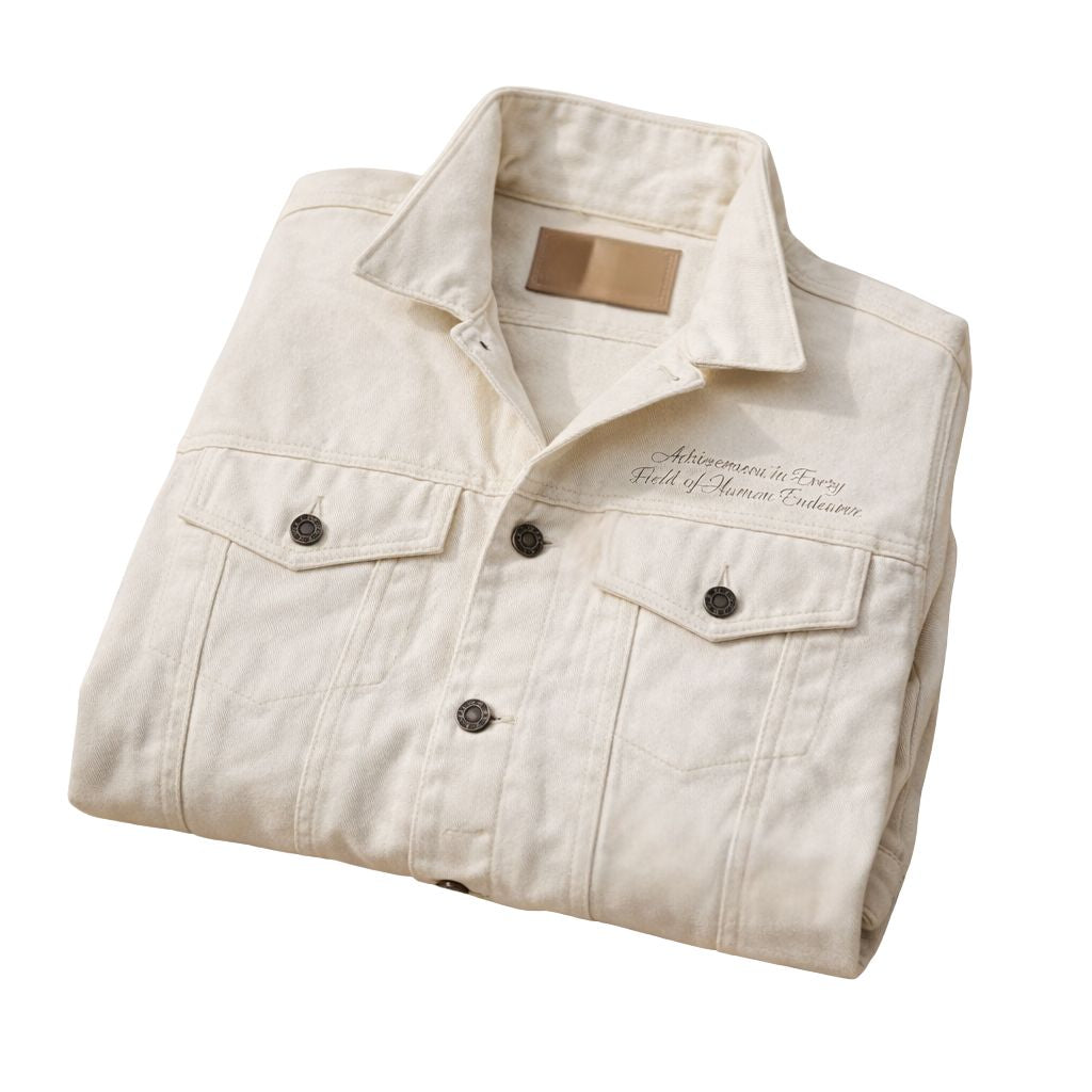 Kappa Alpha Psi Coat of Arms Tonal Denim Jacket