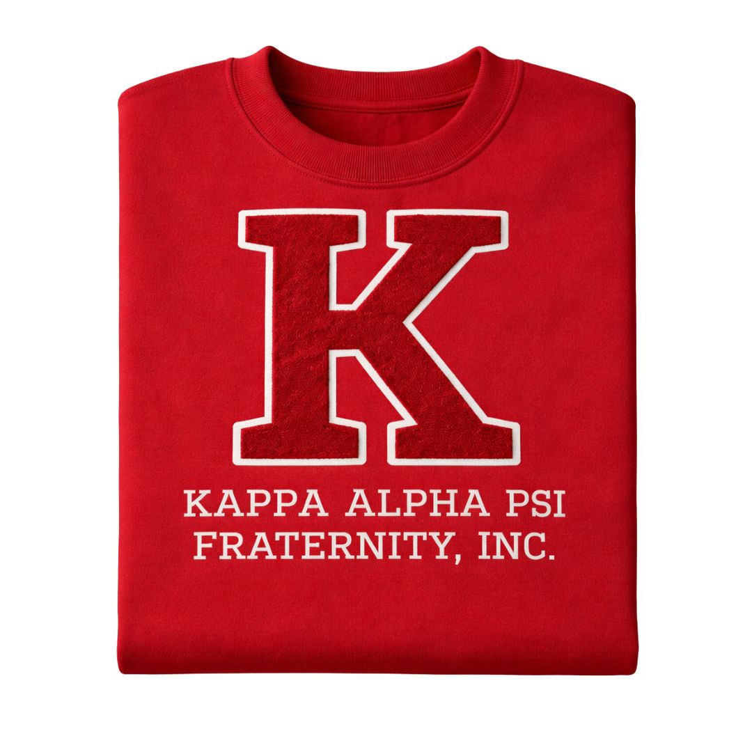 Big K Kappa Chenille Sweatshirt