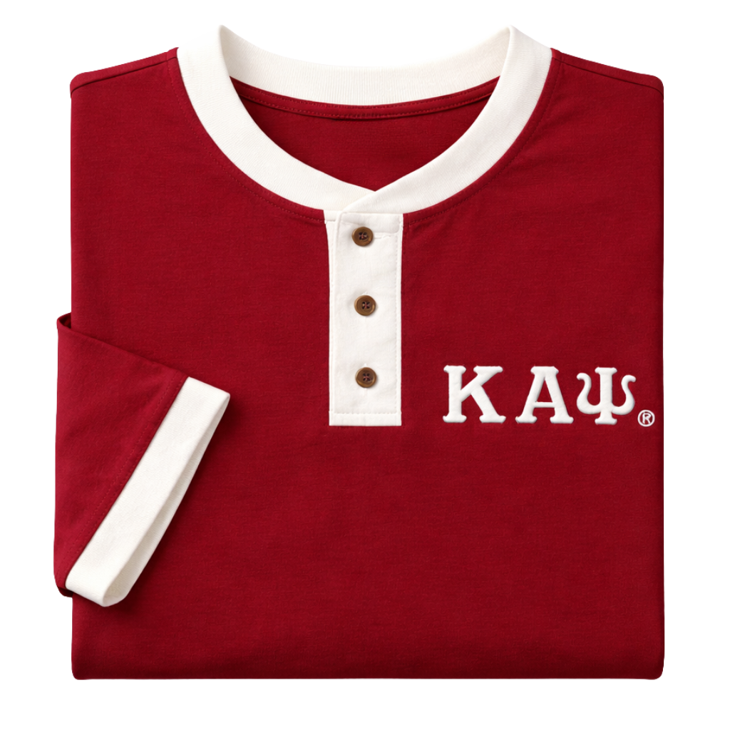 Kappa Krimson Premium Henley Shirt
